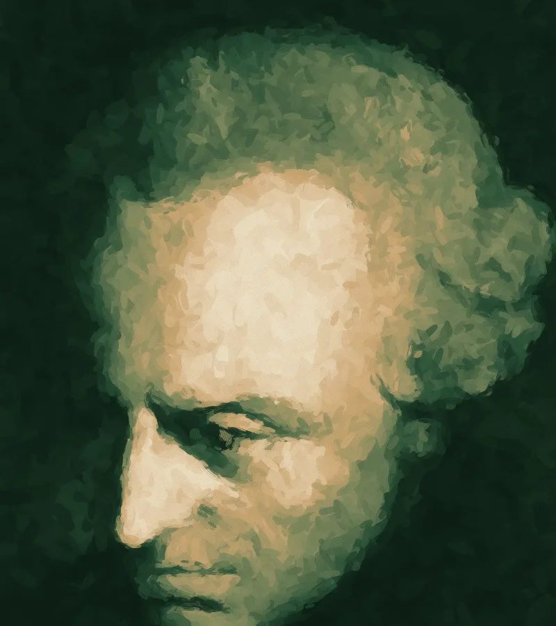 Portrait of Immanuel Kant