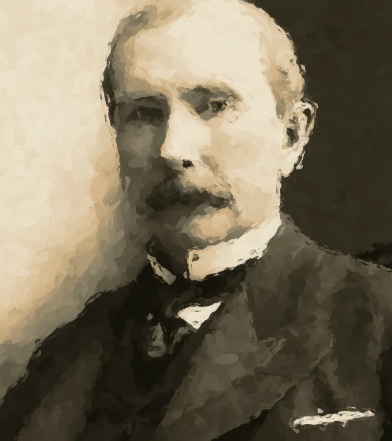 Portrait of John D. Rockefeller