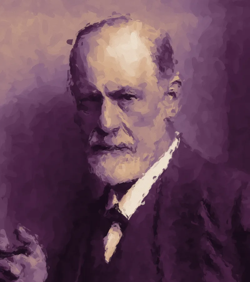 Portrait of Sigmund Freud