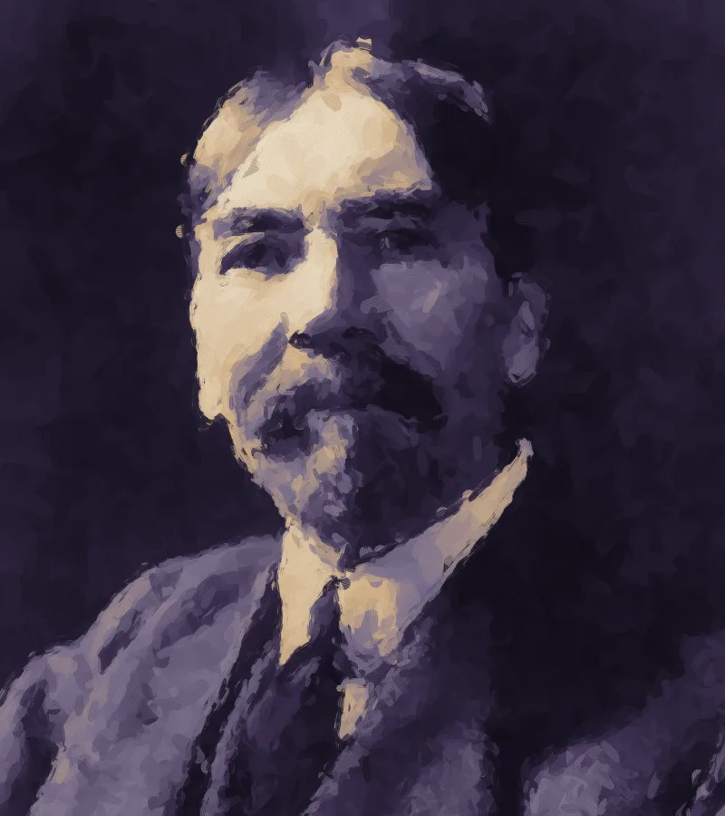 Portrait of Thorstein Veblen