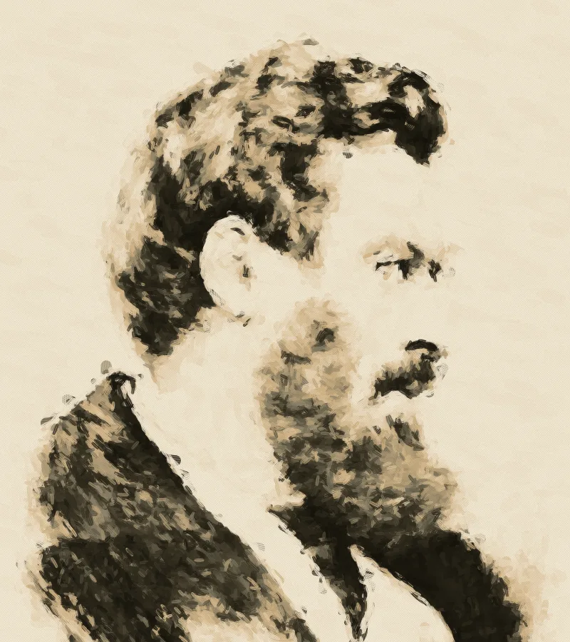 Portrait of Walter Bagehot